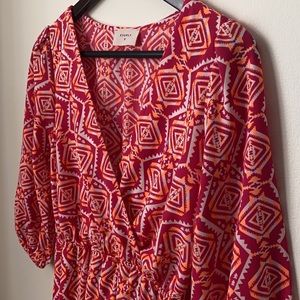 Everly- Aztec print mini